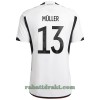 Tyskland Muller 13 Hjemme VM 2022 - Herre Fotballdrakt